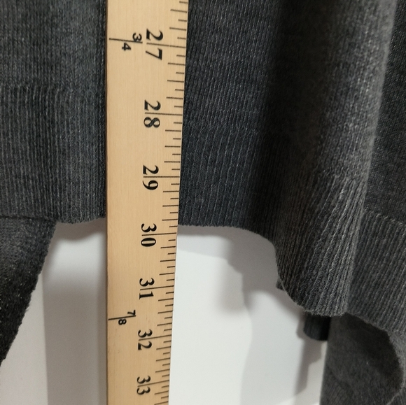 Gray Long Sleeve Cardigan / Size 3X - Picture 2 of 6